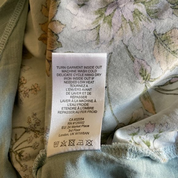 Anthropologie Dolan Left Coast Collection Floral Print Tank - Picture 6 of 6